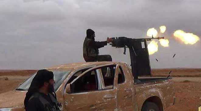 داعش یهاجم معبراً حدودیاً بین العراق والاردن بانتحاریین أوروبیین وافارقة 